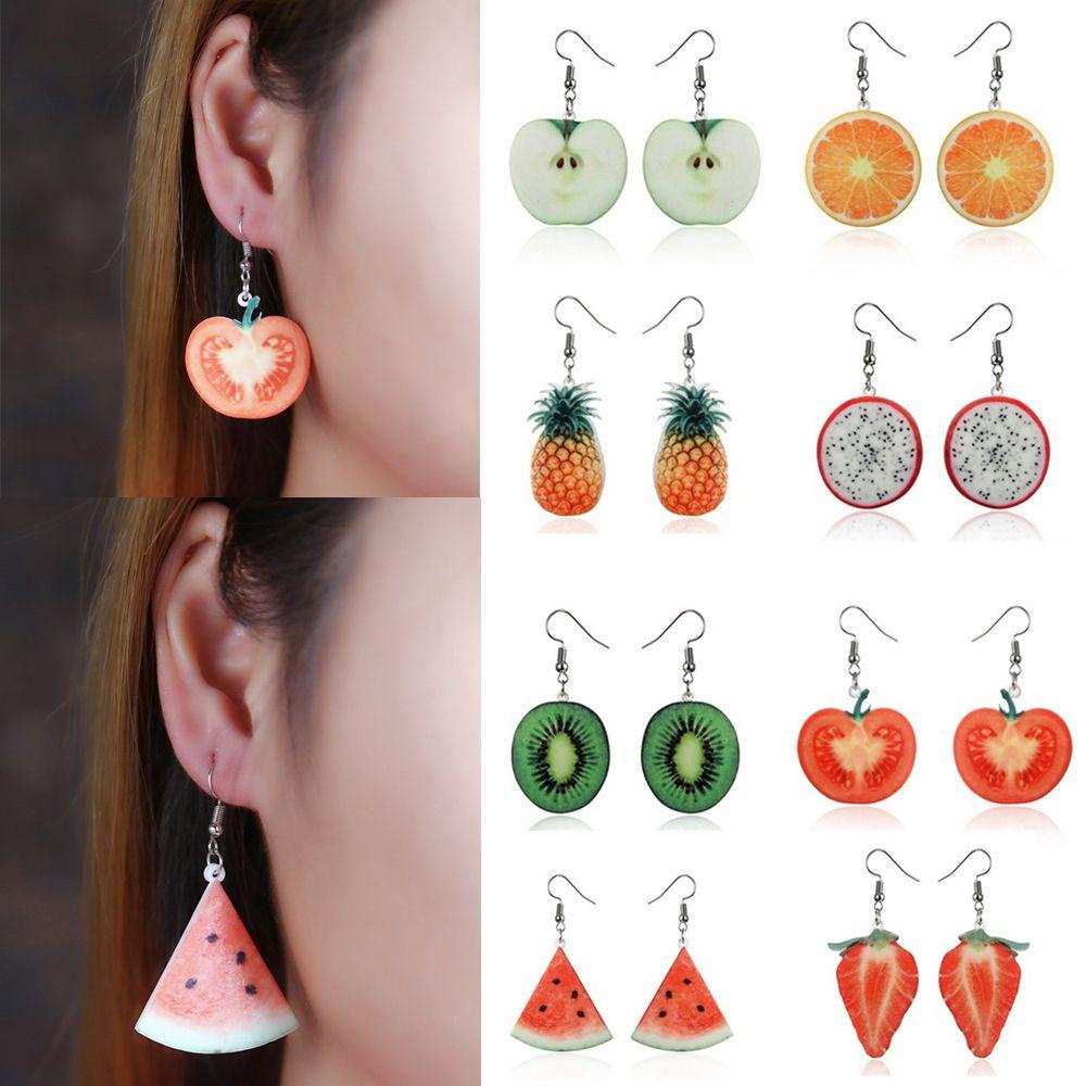 Khuyên Tai Nữ Hình Trái Cây Xinh Xắn