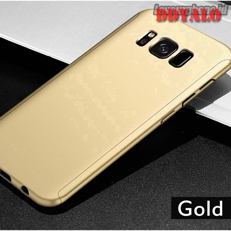 Ốp điện thoại cứng bảo vệ toàn diện 360 độ cho Samsung Galaxy Note 4 5 8 9 M10 M20 A30 A50