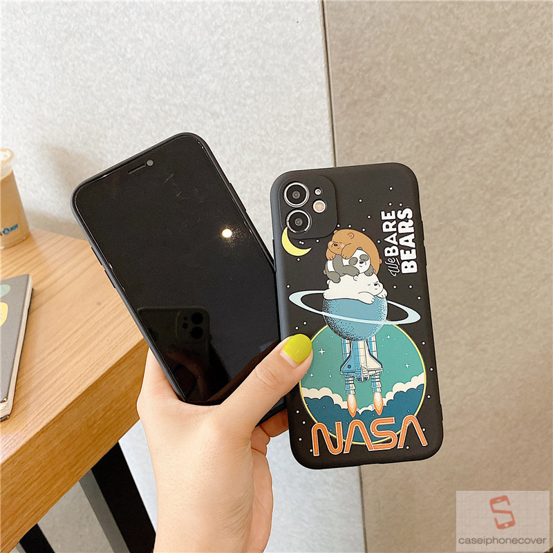NASA Ốp Lưng Mềm In Hình We Bare Bears Cho Samsung A51 A12 A50 A71 A21S A02S M11 A20 A50S A30S A7 2018 J2 J7 Prime M21 M30S A31 M31 M10 A10S A70 | BigBuy360 - bigbuy360.vn