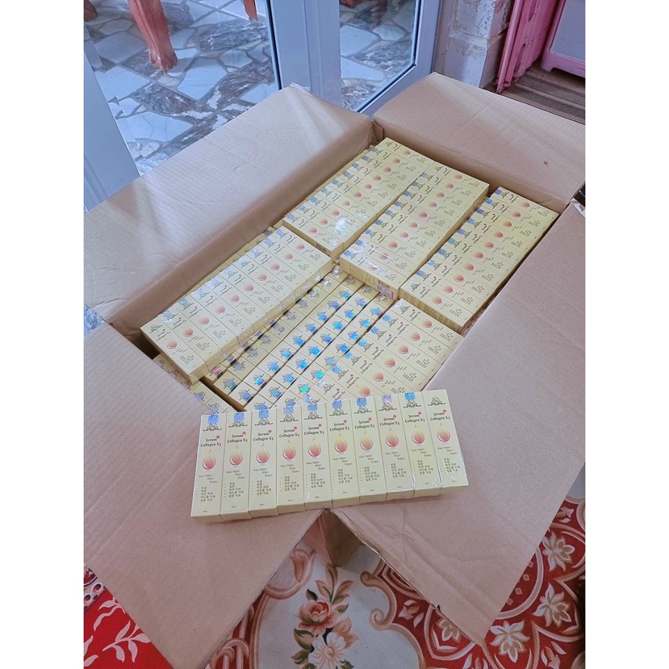 Serum Collagen X3 Tinh Chất Dưỡng Xóa Thâm Nám Serum căng bóng X3 Mỹ Phẩm Đông Anh