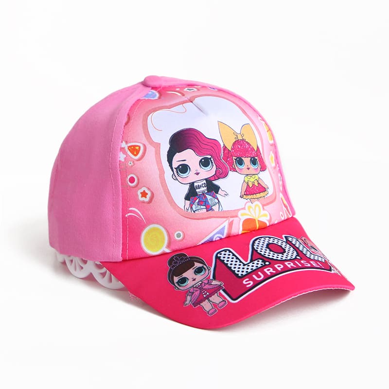 Mũ Lưỡi Trai In Họa Tiết Hoạt Hình Dễ Thương Cho Bé Gái 3-8 Tuổi