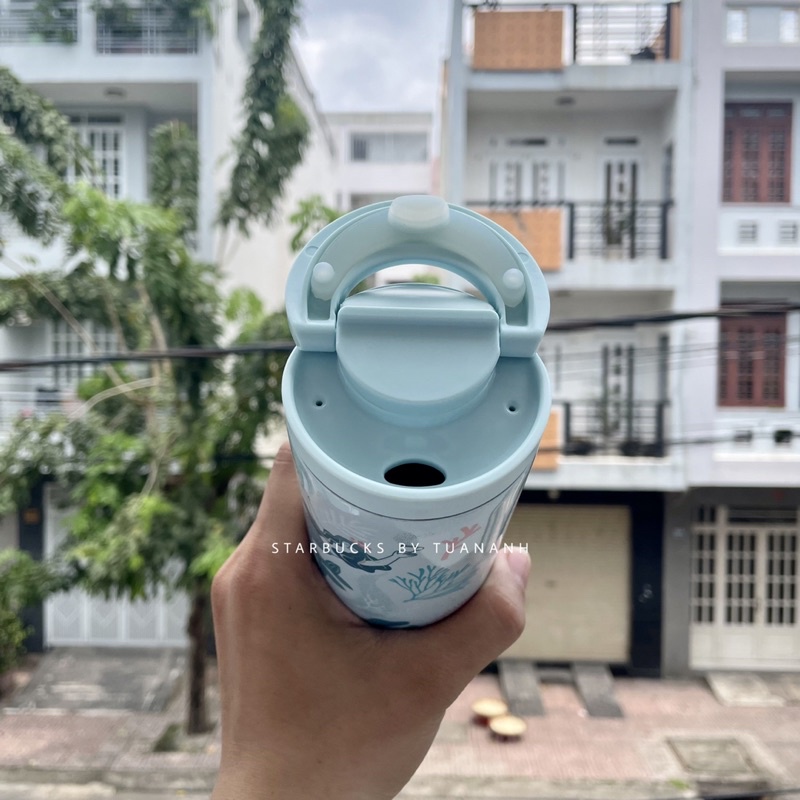 Bình Giữ Nhiệt Starbucks SS Siren In Coral Sea 473ml