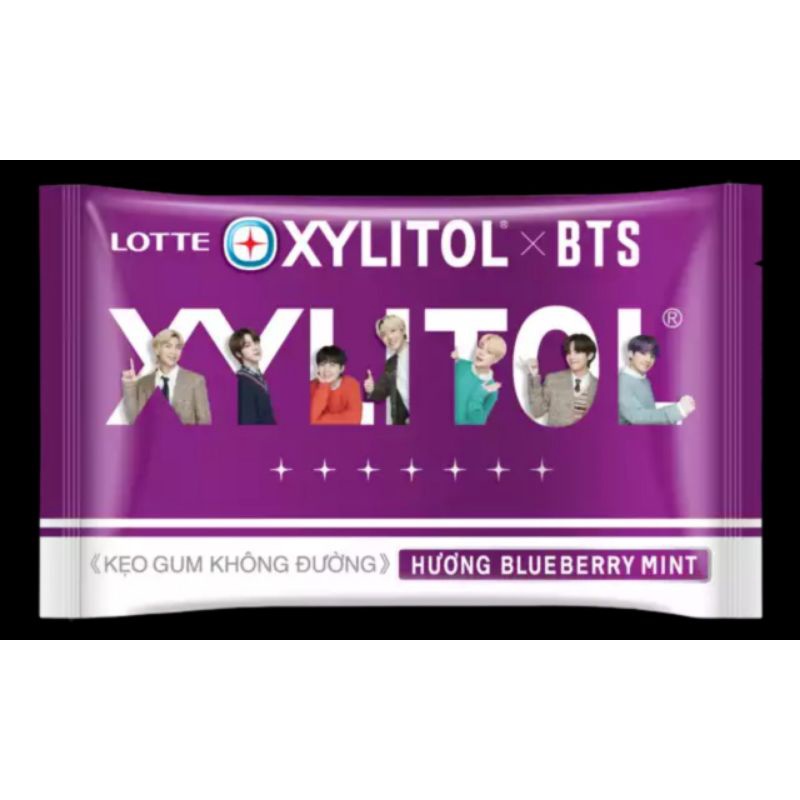 (PHIÊN BẢN GIỚI HẠN) GUM KHÔNG ĐƯỜNG XYLITOL 11,6G HÌNH BTS