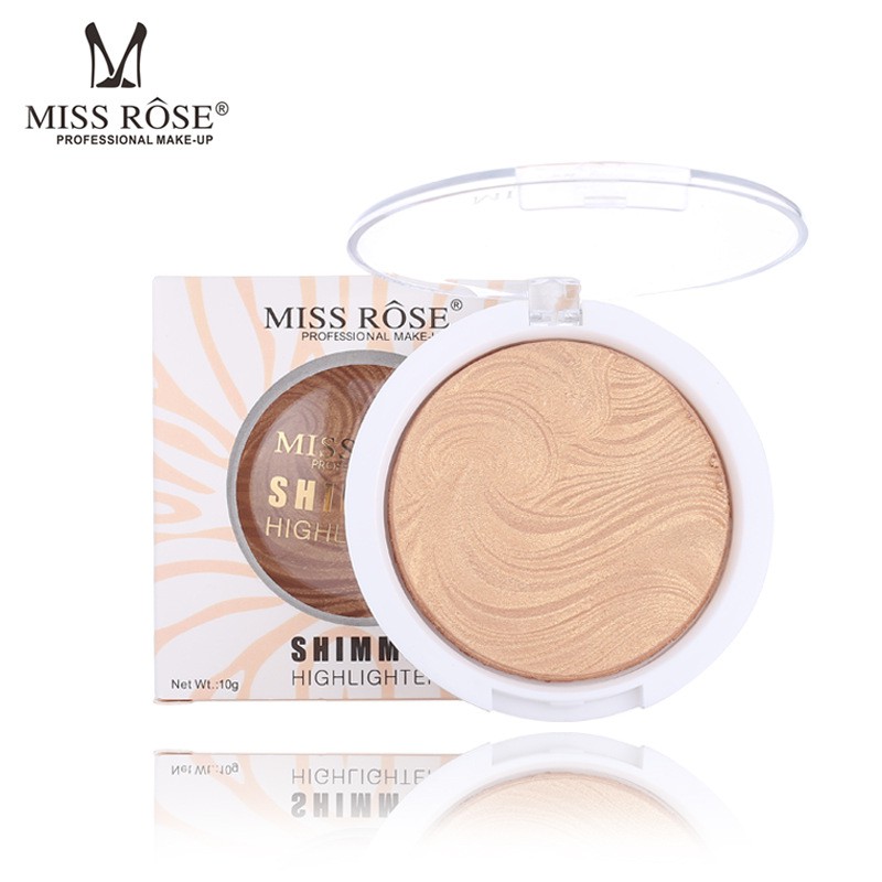 [Hàng mới về] Hộp phấn bắt sáng/tạo màu da bánh mật thương hiệu MISS ROSE