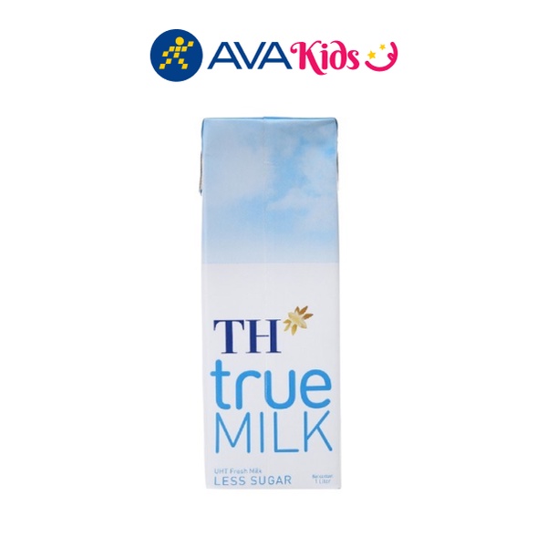 Sữa tươi tiệt trùng ít đường TH true MILK hộp 1 lít