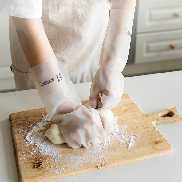 COMBO 2 đôi Găng tay cao su siêu dai làm bếp làm vườn 2397