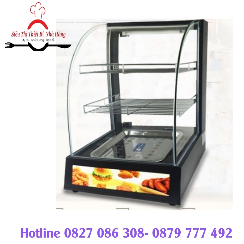 TỦ TRƯNG BÀY GIỮ NÓNG KFC,gà rán, khoai tây chiên_BẢO HÀNH CHÍNH HÃNG 12 tháng