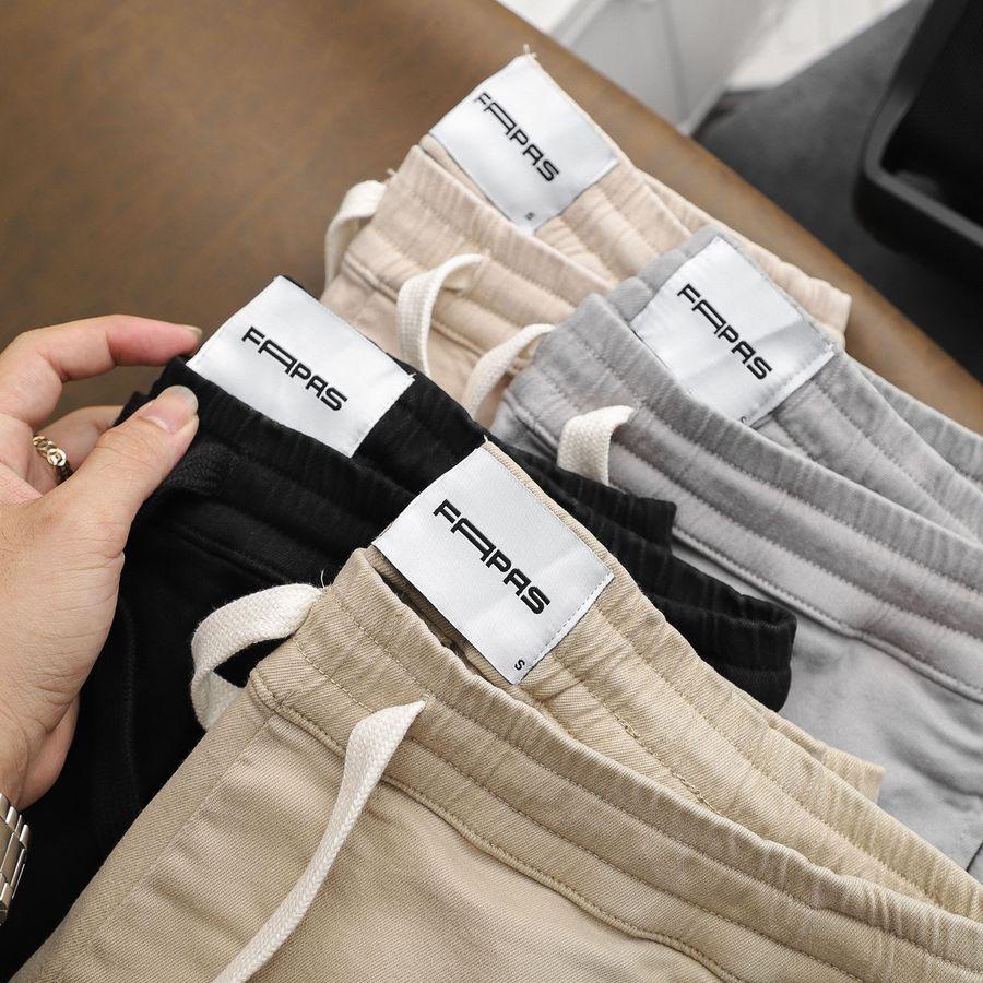 Quần Jogger Kaki LR chất vải kaki mềm tạo sự thoải mái, dễ dàng vận động mọi lúc - FAPAS