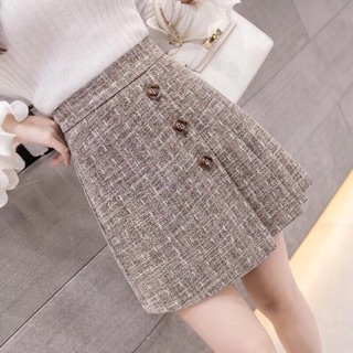 Chân váy dạ xước