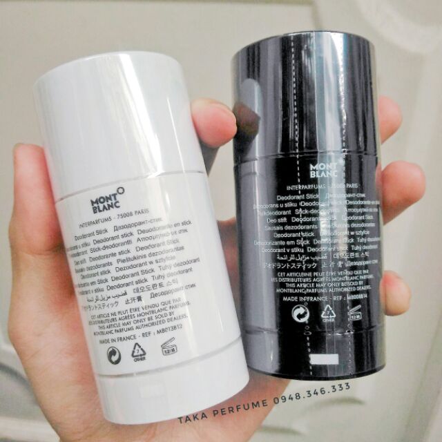 Lăn khử mùi Mont Blanc Emblem, Legend, Legend Spirit 75g Fullseal