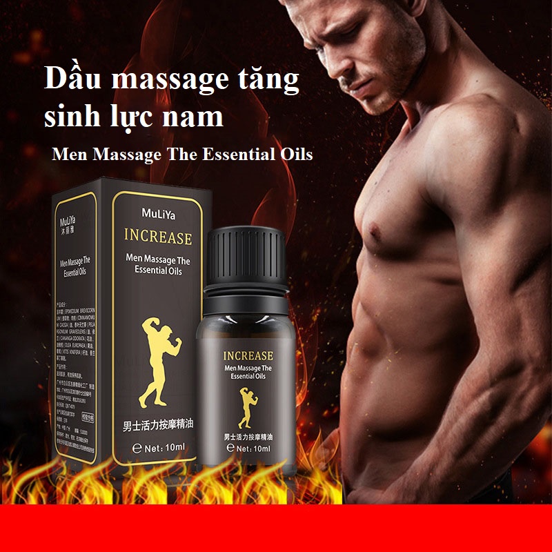 (Che Tên) Tinh Chất Massage Làm Tăng Kích Thước Cậu Nhỏ, Kéo Dài Thời Gian GIúp Quý Ông Thêm Mạnh Mẽ, Tự Tin