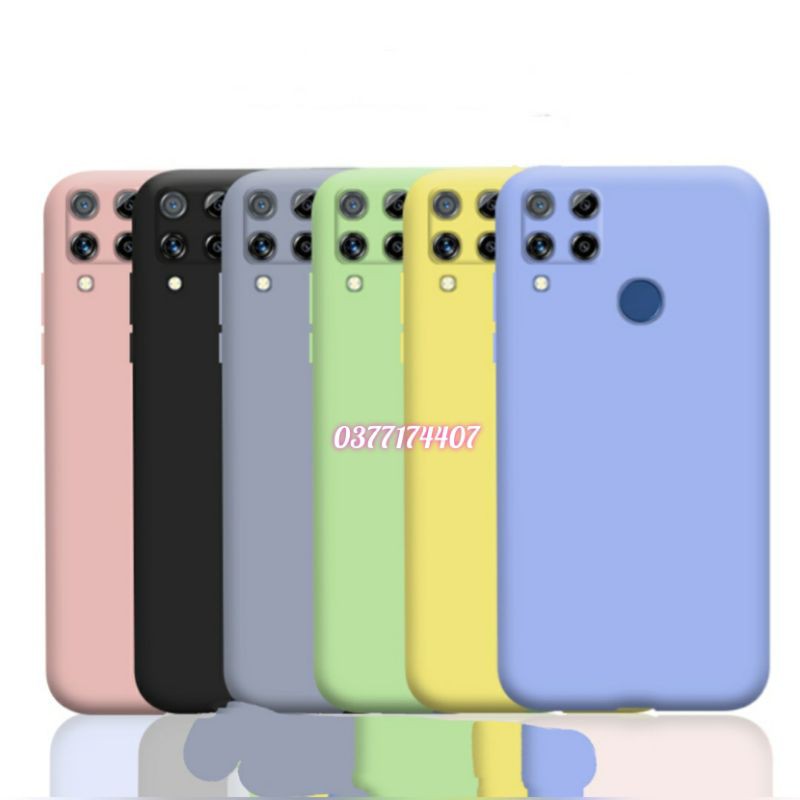 Ốp lưng dẻo màu Oppo Redmi C11, Realme C12, Realme C15 Hiệu KT Desing lót nỉ chống bám bẩn