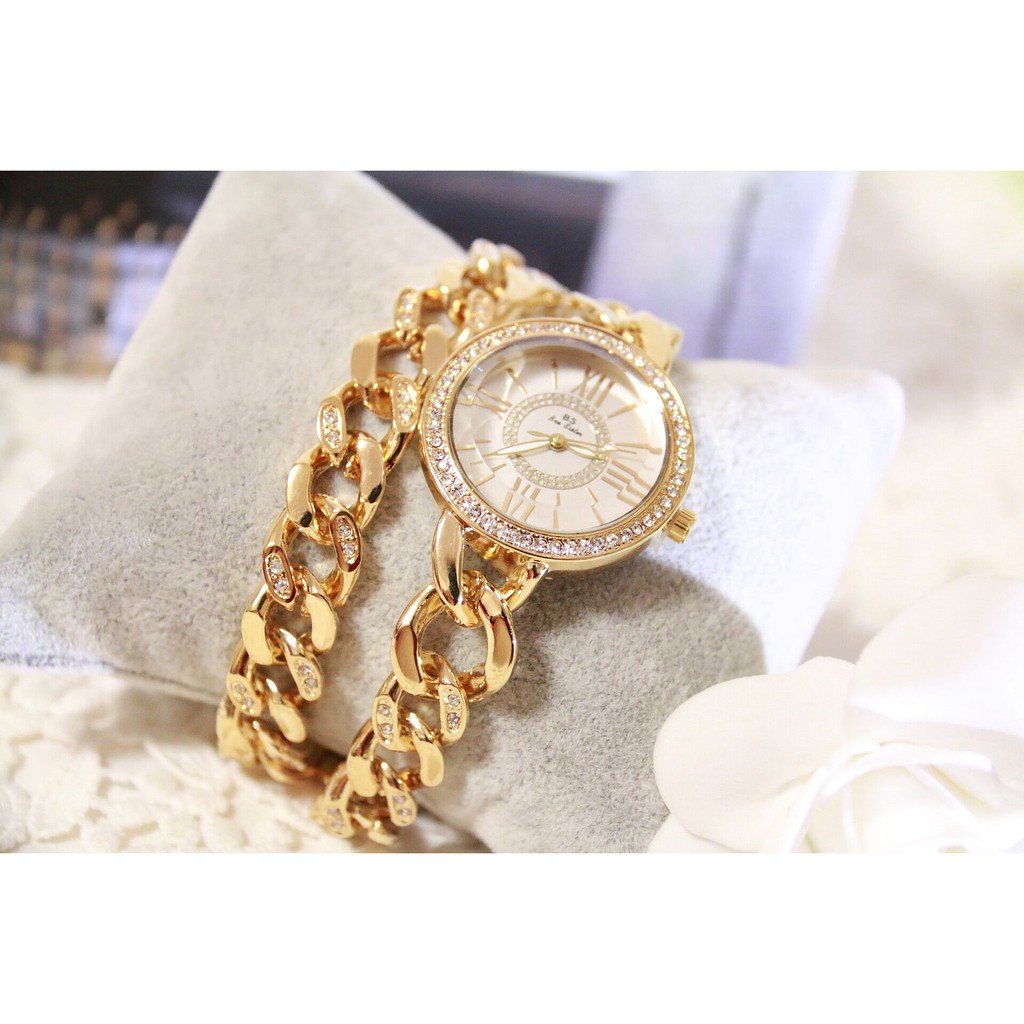 Đồng hồ nữ thời trang cao cấp Bee sister  Kim Cương