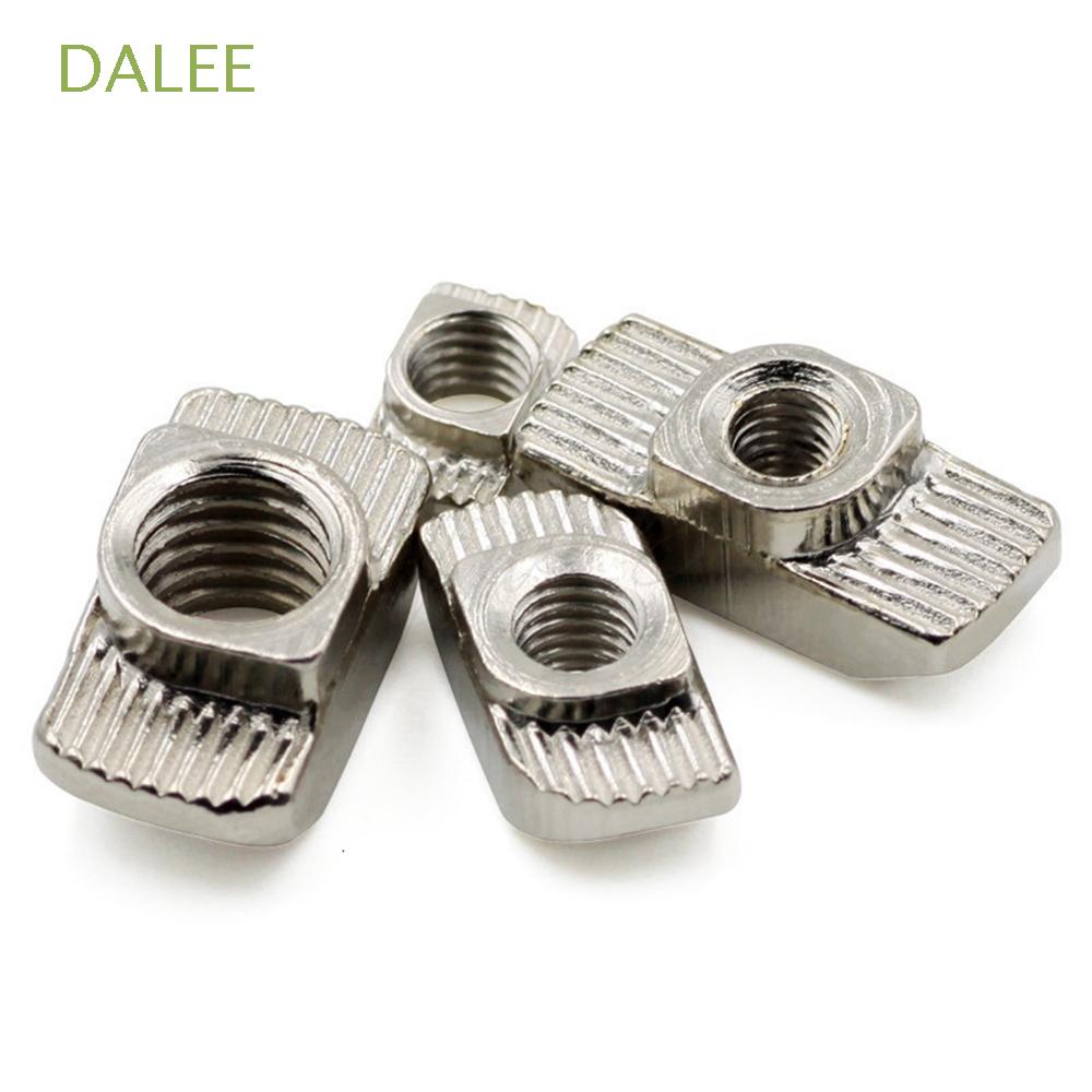 Bộ 10/50 Đai Ốc Chữ T Chuẩn EU M3-M8 2020 3030 4040 4545 Bằng Thép Carbon