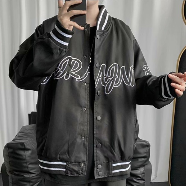 Áo khoác bóng chày thời trang năng động cho cặp đôi