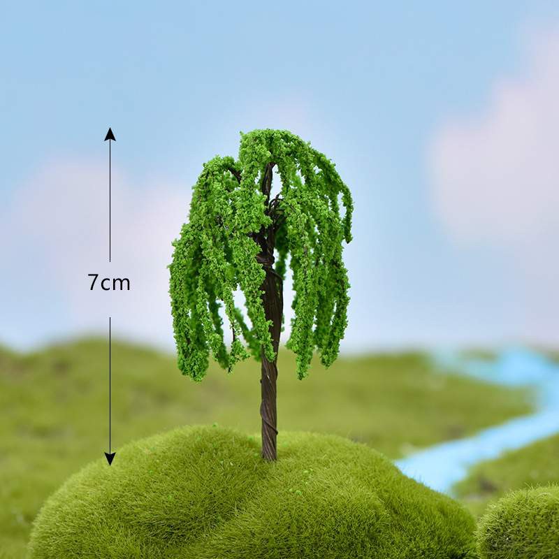 Mô hình cây giả mini nhiều loại đủ màu sắc