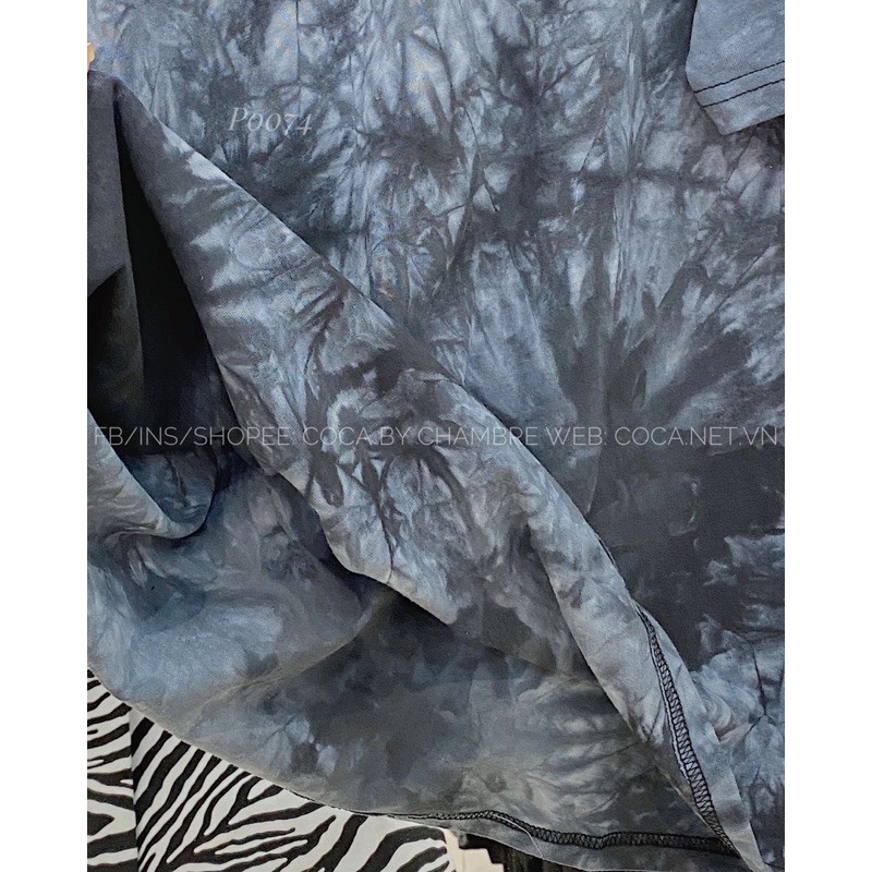 [P0074]🎴 Áo thun áo phông loang form rộng unisex FAER OF GOD vải cotton mỏng mát (Có sẵn/ảnh thật) | BigBuy360 - bigbuy360.vn