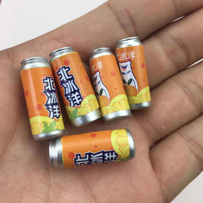 Mô hình lon nước ngọt tăng lực trang trí nhà búp bê