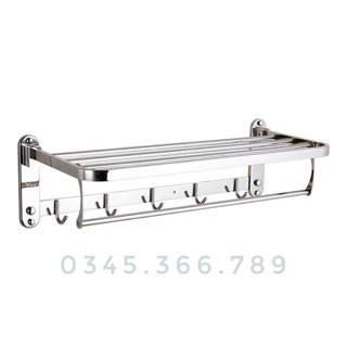Giàn vắt khăn inox 304 đế đặc kt 60cm