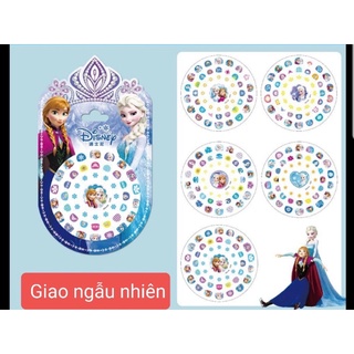Sét sticker dán móng tay 3D nhiều mẫu mới cho bé