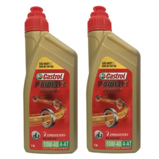 Nhớt Castrol Power1 Scooter 10W-40 1L (xe tay ga)