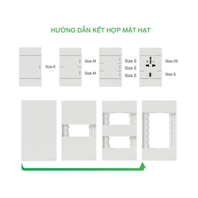 Ổ cắm đôi 3 chấu 16A, size E AvatarOn A Schneider Electric
