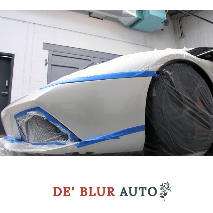 Băng keo nilon che khi phun sơn và chống bụi bẩn 3M Plastic 7021 PTPOPS 450mmx20m