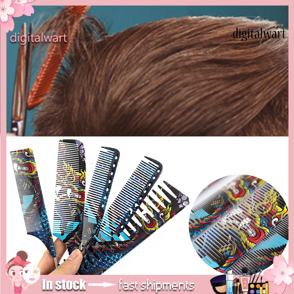 Lược Chải Tóc Đuôi Nhọn Chống Thấm Nước Chịu Nhiệt Dành Cho Salon Làm Tóc
