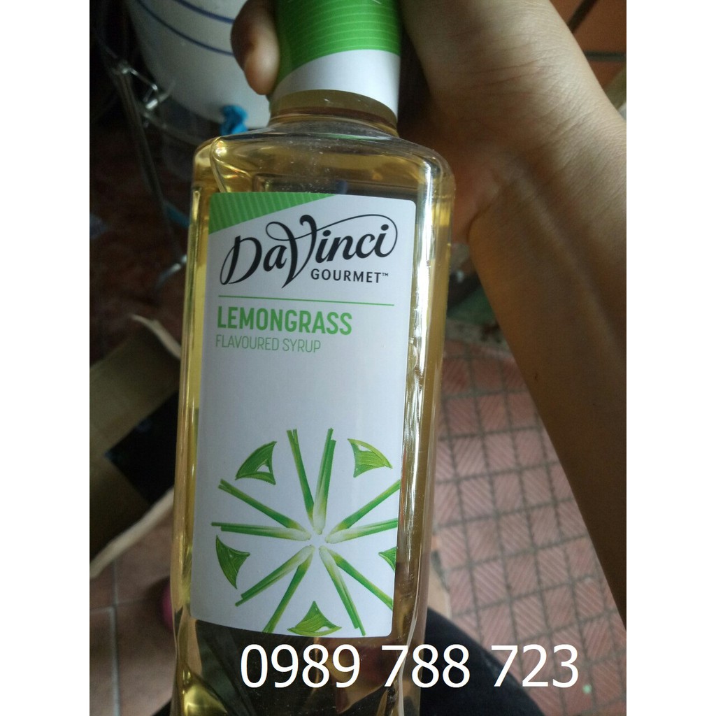 Siro Hương Sả Davinci / Lemongrass Syrup - DaVinci Gourmet (750ml)