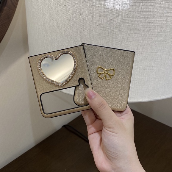 [HÀNGSẴN] Ốp lưng Samsung Z Flip 3 mặt gương xinh xắn sang chảnh (ảnh thật tự chụp)