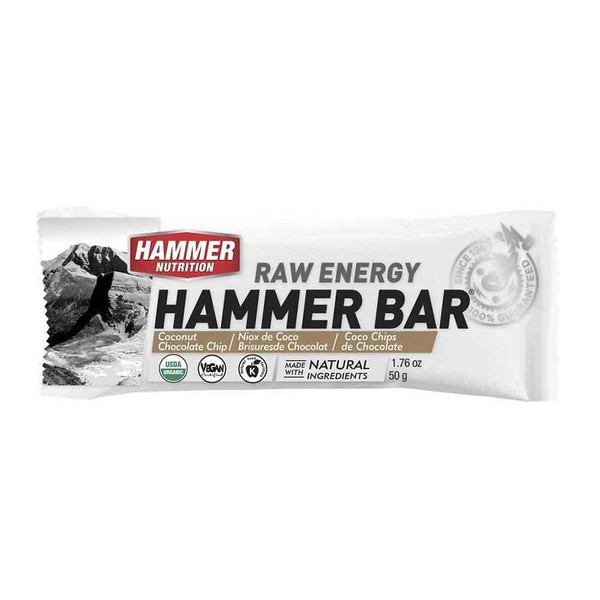 Thanh Năng Lượng Raw Energy Hammer Bar - Vị Coconut Chocolate Chip ( 1 thanh )