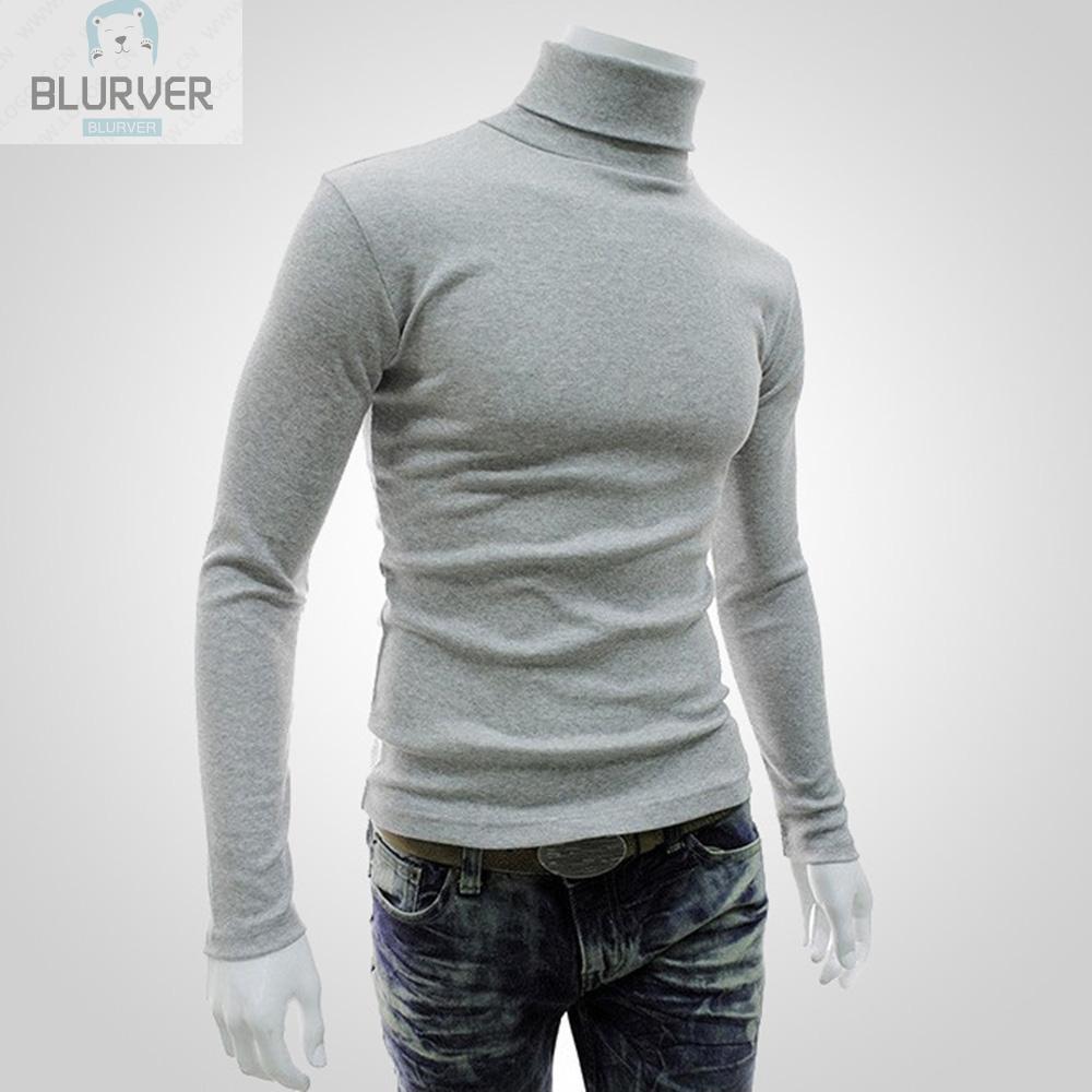 Áo thun dài tay cổ lọ giữ ấm dành cho nam