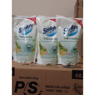 Túi lau sàn chanh và sả  Sunlight 698ml