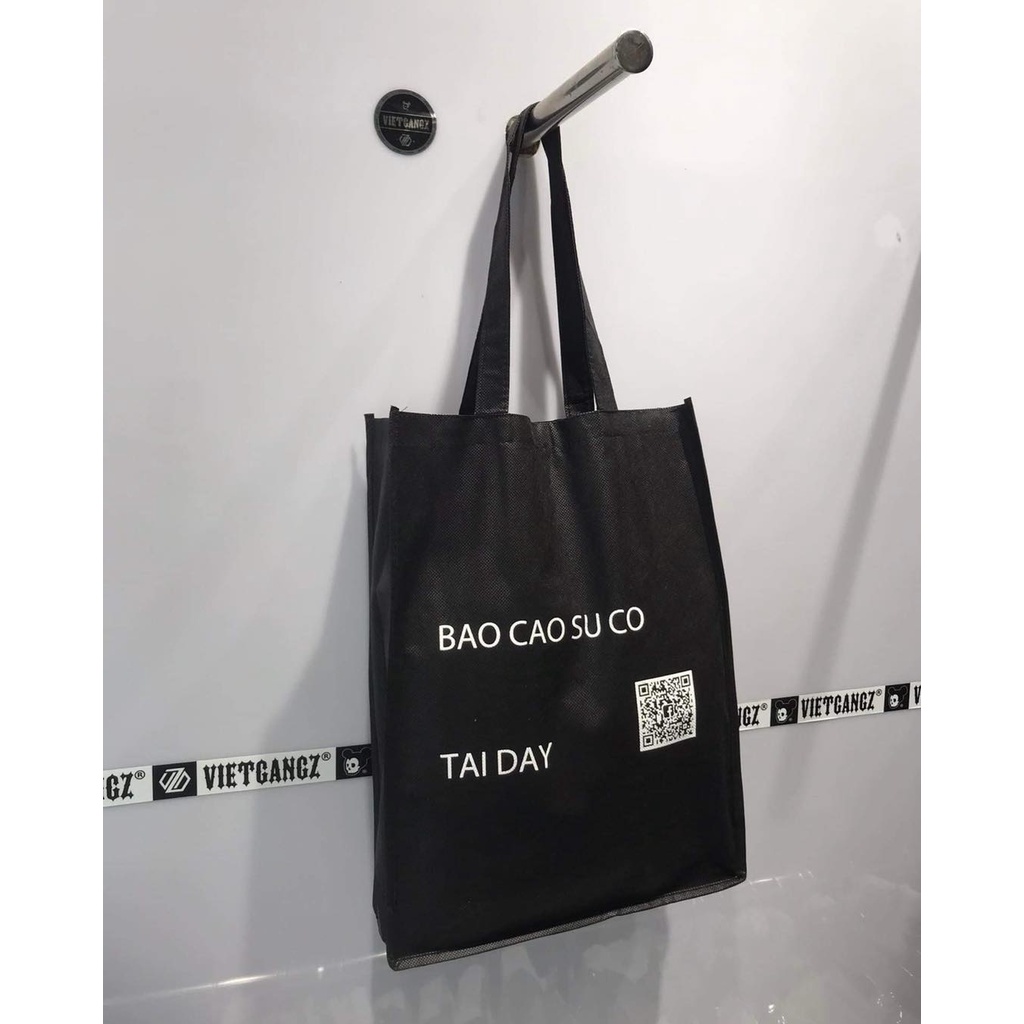 Túi Tote vải in logo VIETGANGZ chính hãng