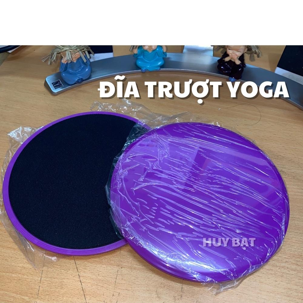 Đĩa Trượt Tập Thể Dục Tại Nhà Chất Liệu Nhựa Abs Bền Thiết Kế An Toàn Gọn Nhẹ Dễ Mang Theo