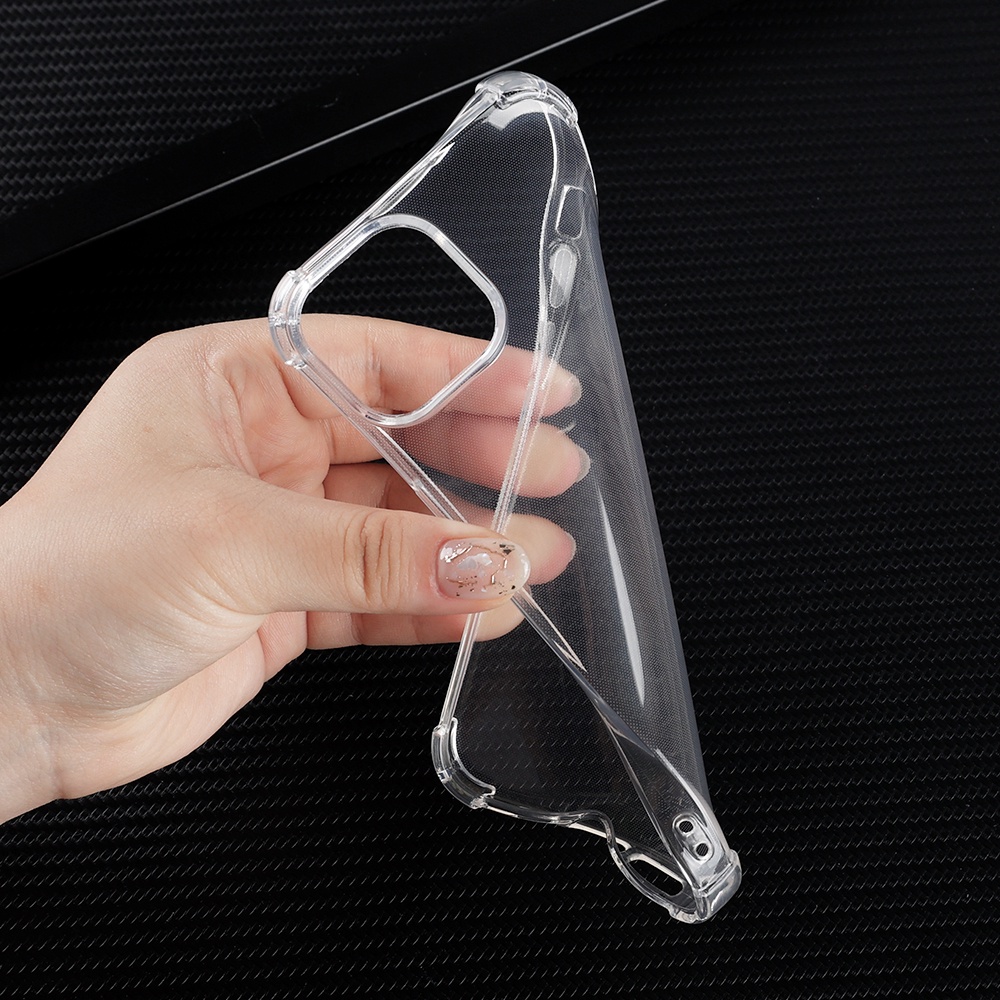 1 Ốp Điện Thoại Silicone TPU Mềm Trong Suốt Siêu Mỏng Chống Sốc Cho IPhone 14 / 14Plus / 14 Pro / 14 Pro Max