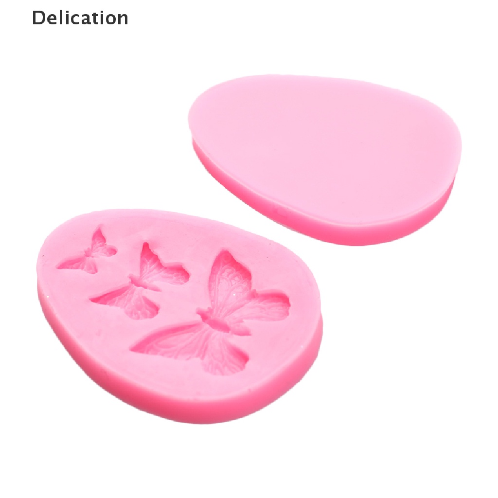 Khuôn Làm Bánh Chất Liệu silicone Tự Làm Hình Bướm 3d
