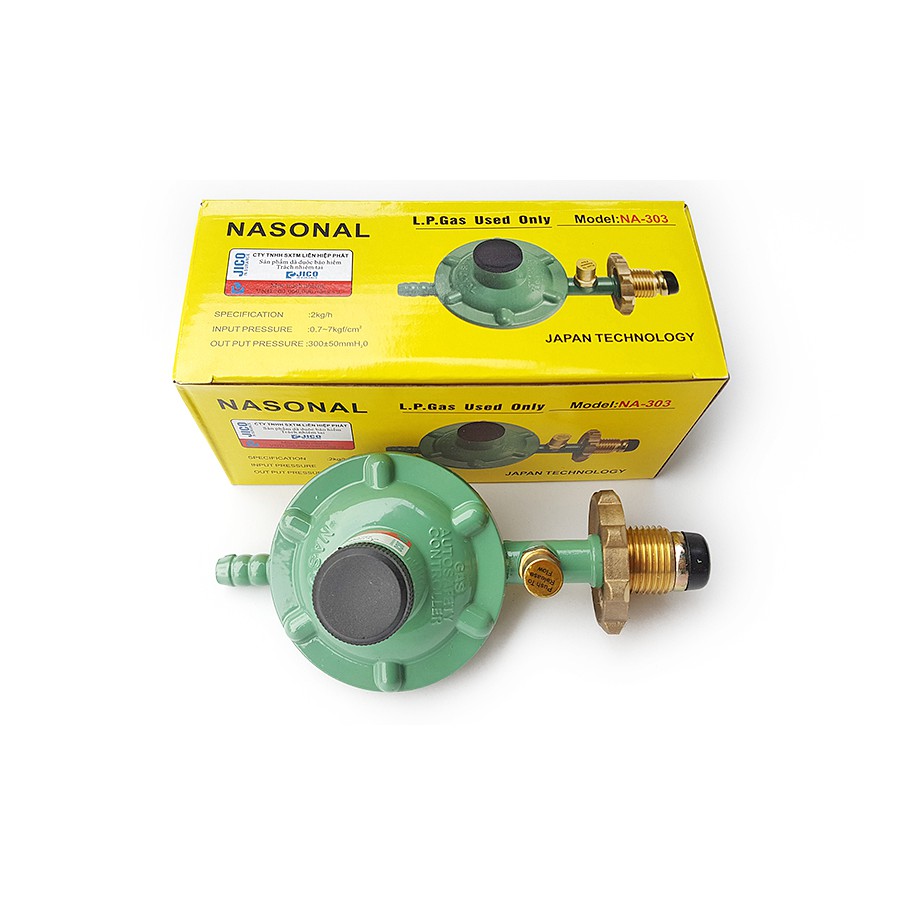 Van gas NASONAL NA-555 [Van bếp gas ngắt gas tự động an toàn]