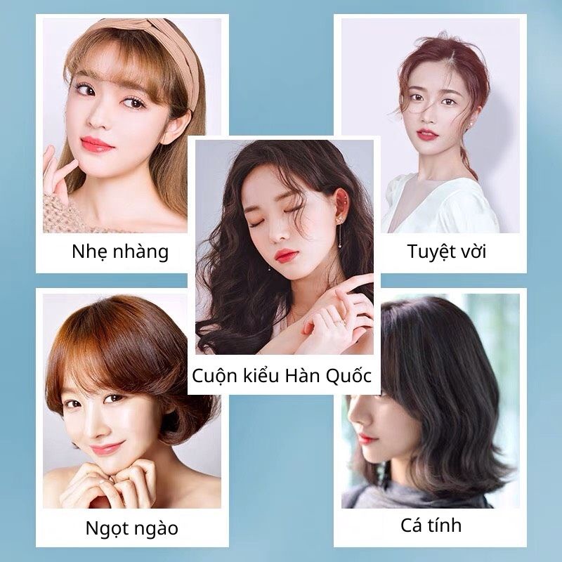 Máy Làm Xoăn Tóc, Máy Tạo Sóng Tóc 4 Mức Chỉnh Nhiệt KEMEI 760B hàng nhập khẩu