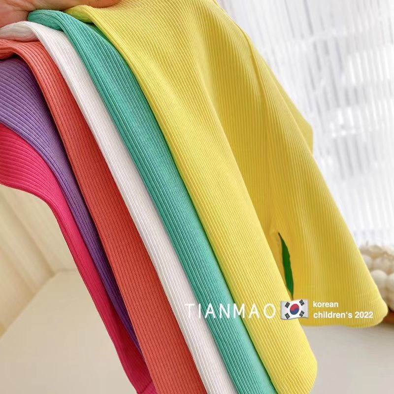 [Babycat Hàng Có Sẵn Bán Chạy Quần Đùi Ôm Dáng Phong Cách Nhật Hàn Nhật Bản Màu Sắc Kẹo Ngọt Thời Trang Mùa Hè Dành Cho Bé Trai Và Bé Gái