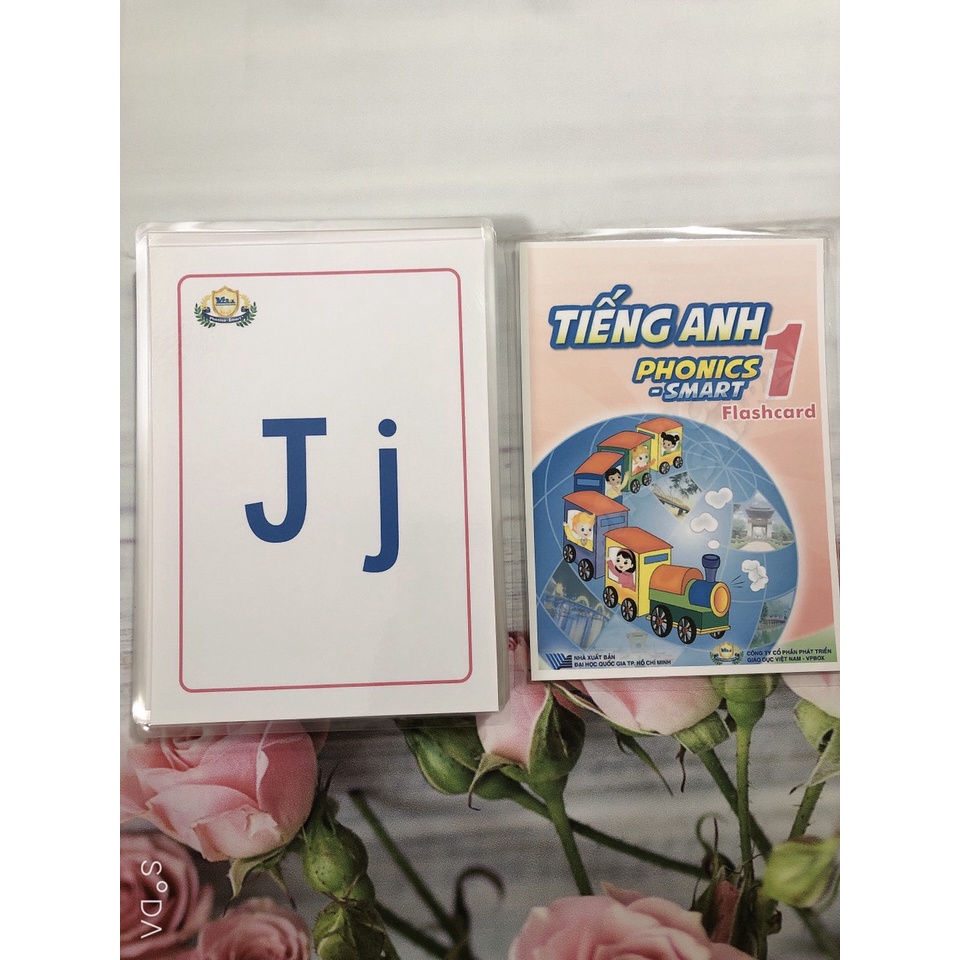 Flashcards Tiếng Anh Smart Phonics 1 -ép plastics bền đẹp