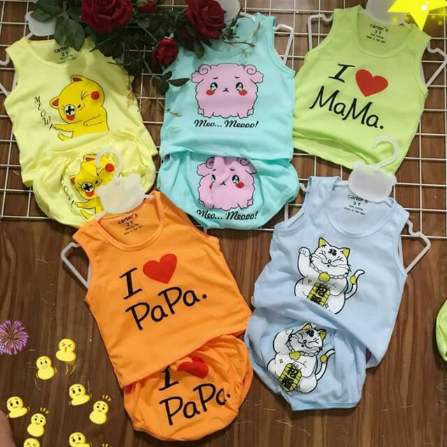 Combo bộ cộc cho bé