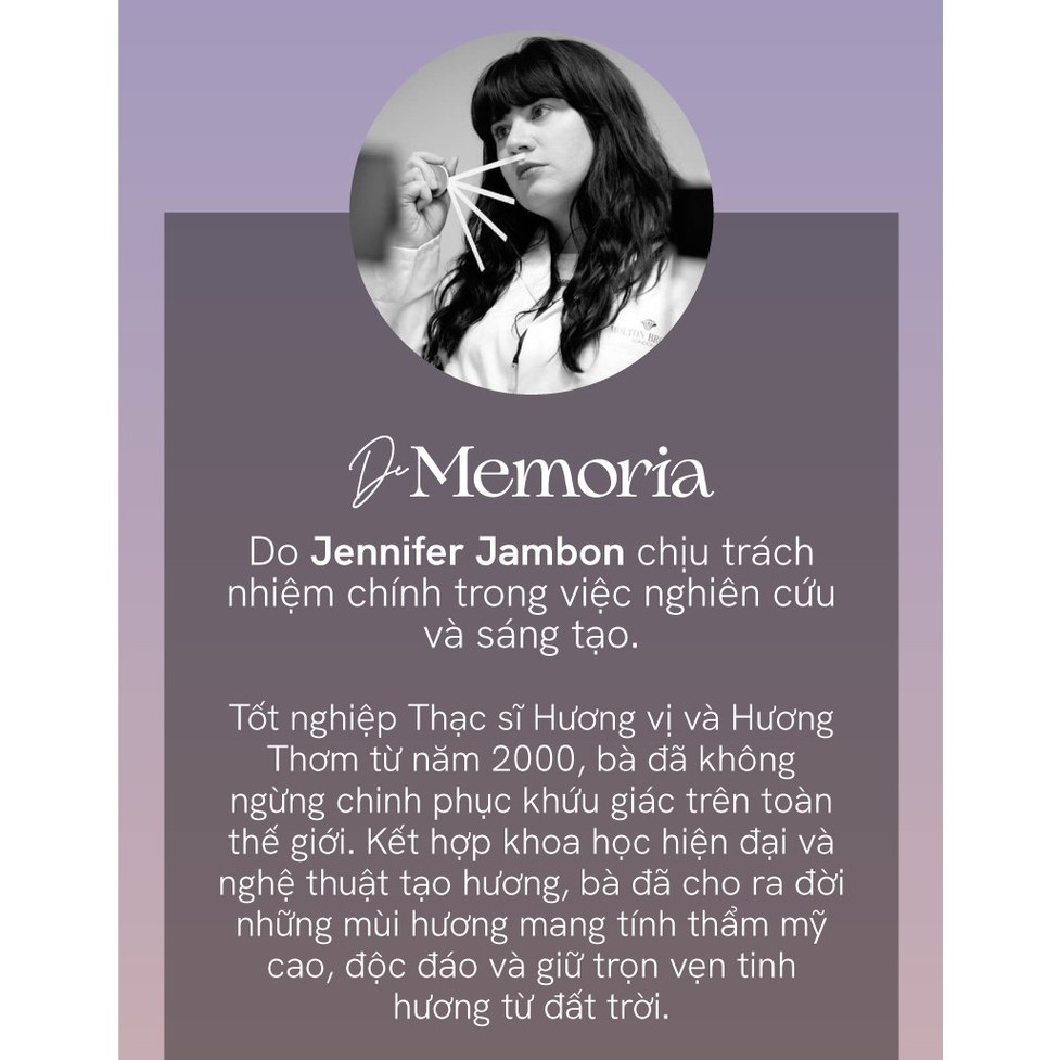 Nước Hoa De Memoria 04 Dresden 30ml | Thế Giới Skin Care