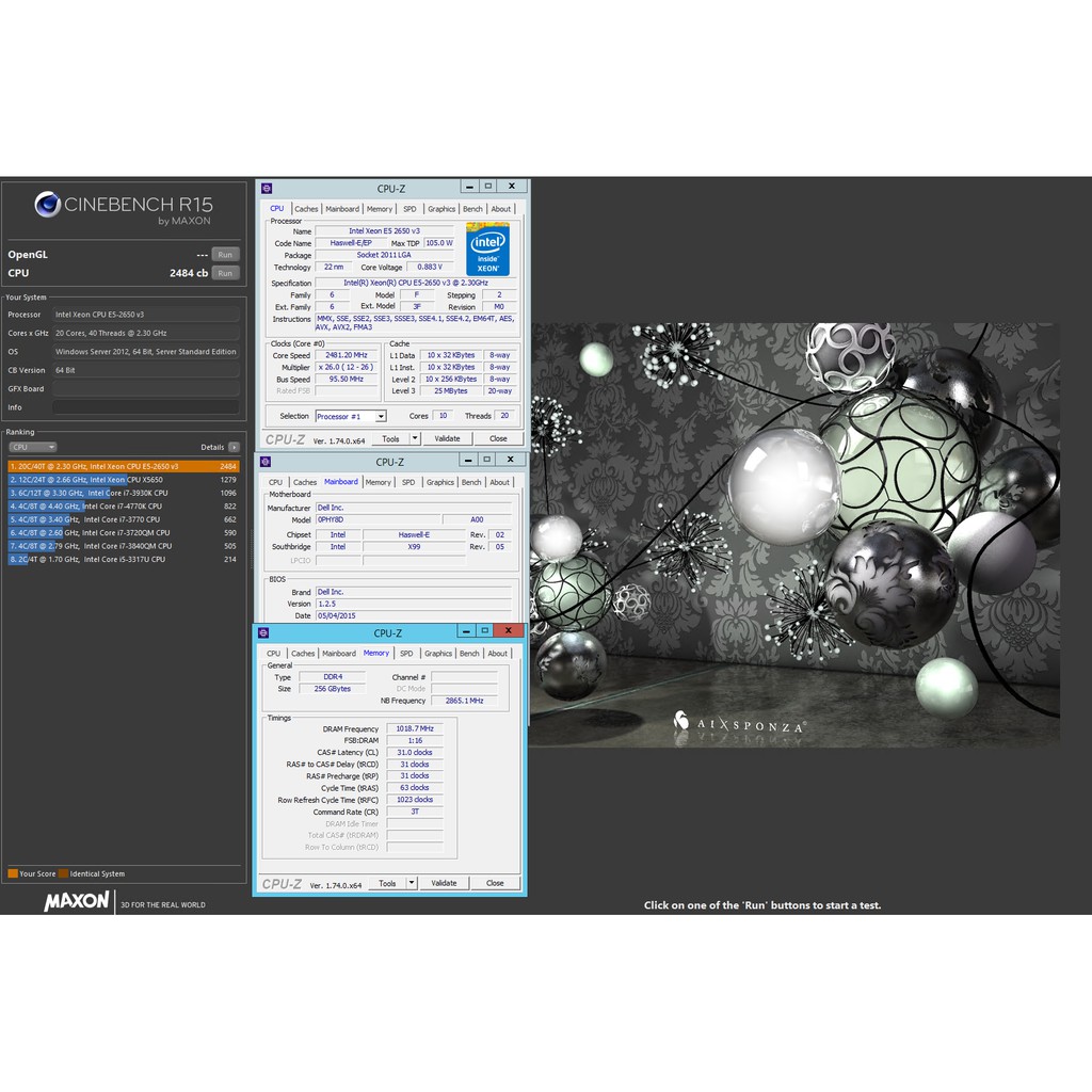 Xeon e5-2650 v3 dùng cho socket 2011-3. Bảo hành 12 tháng 1 đổi 1