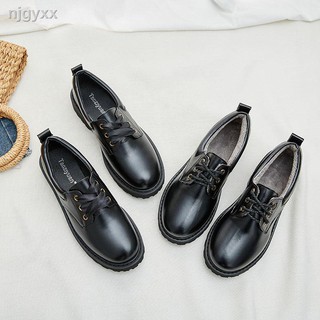 Giày da phong cách anh quốc retro cho nữ