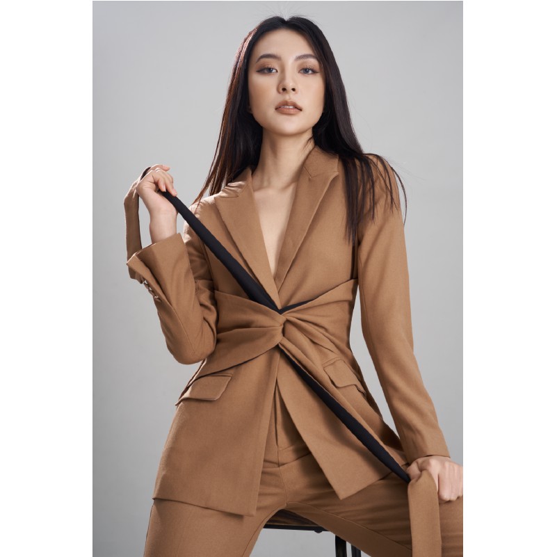 Áo blazer buộc nơ nữ 2NDDATE BL013W