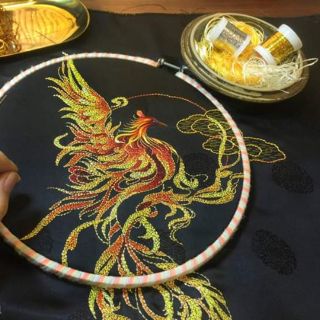 Chỉ kim tuyến vàng, bạc, 7 màu