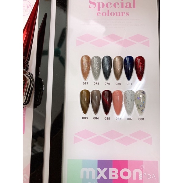 sơn mxbon 88 chai ( bán lẻ ) số 41 đến 88
