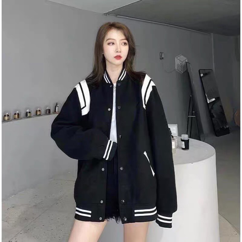 [Mã AFF5530K hoàn 30K xu đơn từ 99K] Áo khoác Bomber Teddy Bóng Chày NAM NỮ_ HÌNH THẬT CÓ VIDEO 🔥Freeship 🔥