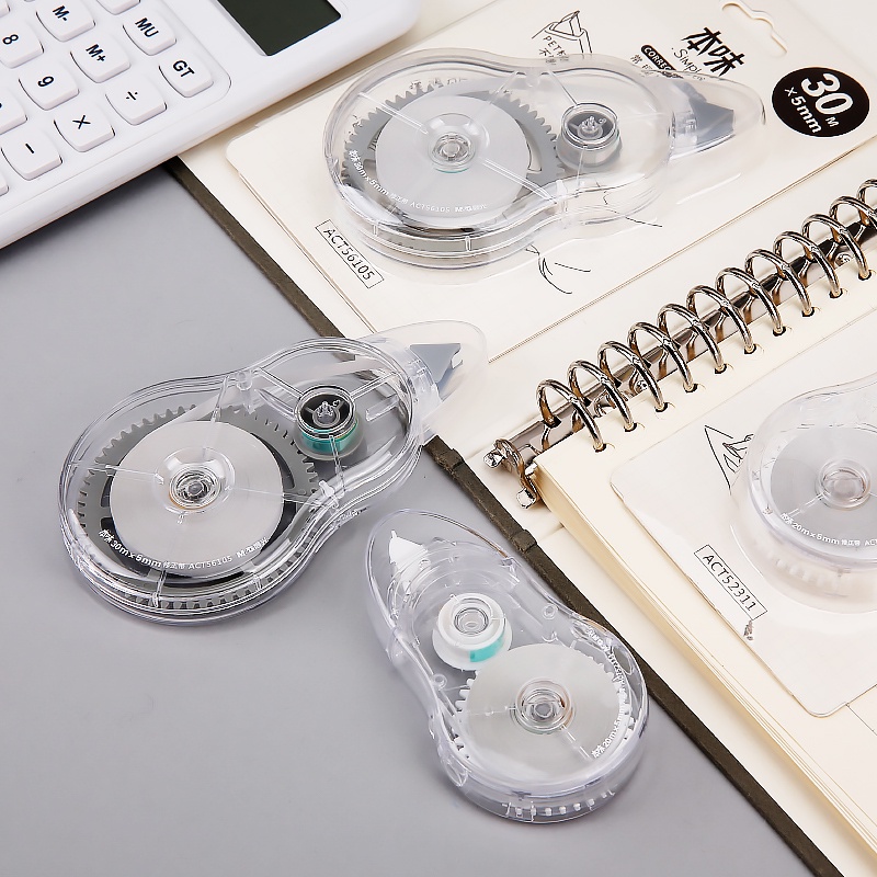 Bút Xóa Kéo Đơn Giản Trong Suốt Cỡ Lớn 20m * 5mm